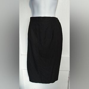 🛍️ BUNDLE ONLY 🛍️MS CHAUS LADIES BLACK A LINE SKIRT